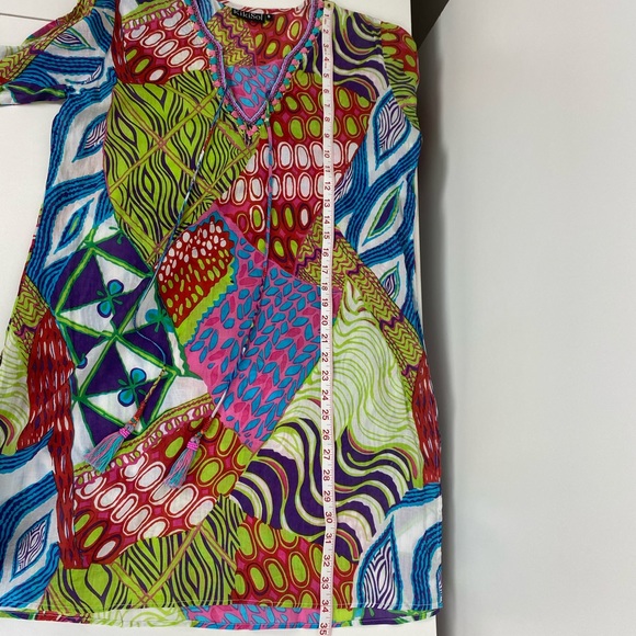 KiKi Sol Swimsuit Coverup Multicolor Size Small - Picture 6 of 9